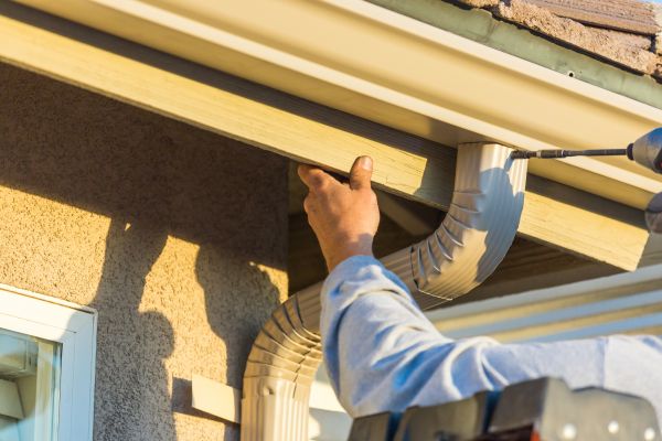 Aluminum Rain Gutter Service in Merrillville