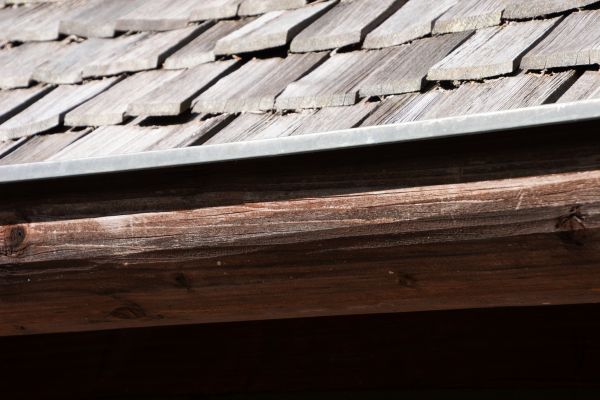 Wood Rain Gutter Installation in Merrillville