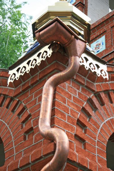 Church Downspout Installation in Merrillville